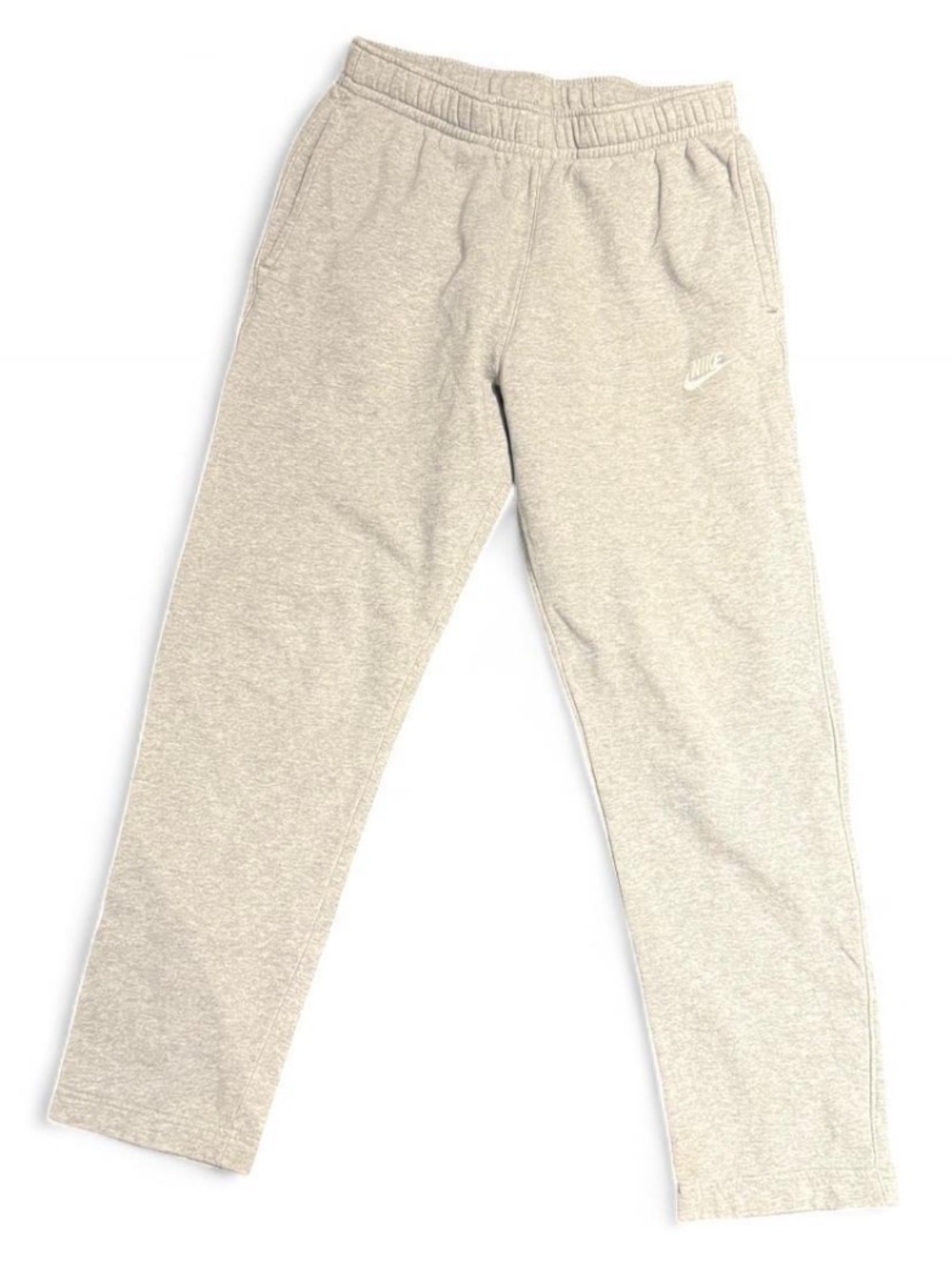 Nike Men’s ' Grey Fleece Joggers - Comfortable Everyday Bottoms
